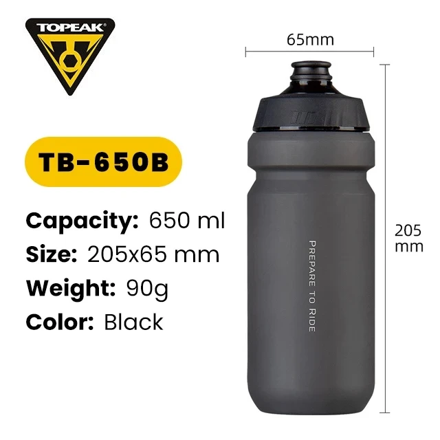 TOPEAK 650-750ML Fiets Waterfles Lekvrij Samendrukbaar MTB Road Ultralight Fietsfles Outdoor Sport Waterkoker Schaalbaar