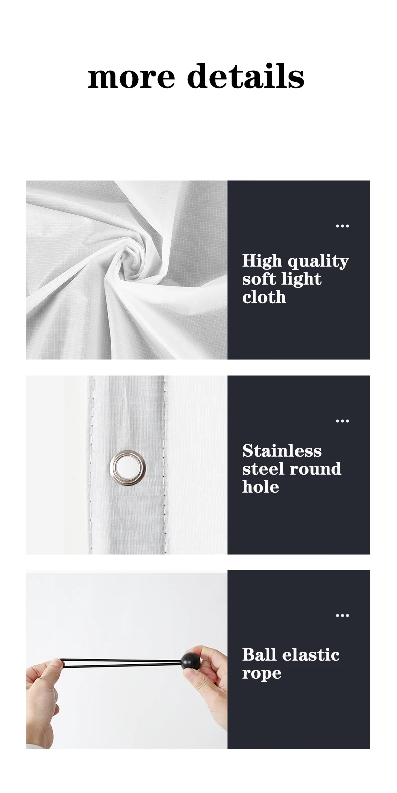 2X 2.5m translucent screen light modifier diffuser butterfly frame scrim diffusion photography studio using photo video