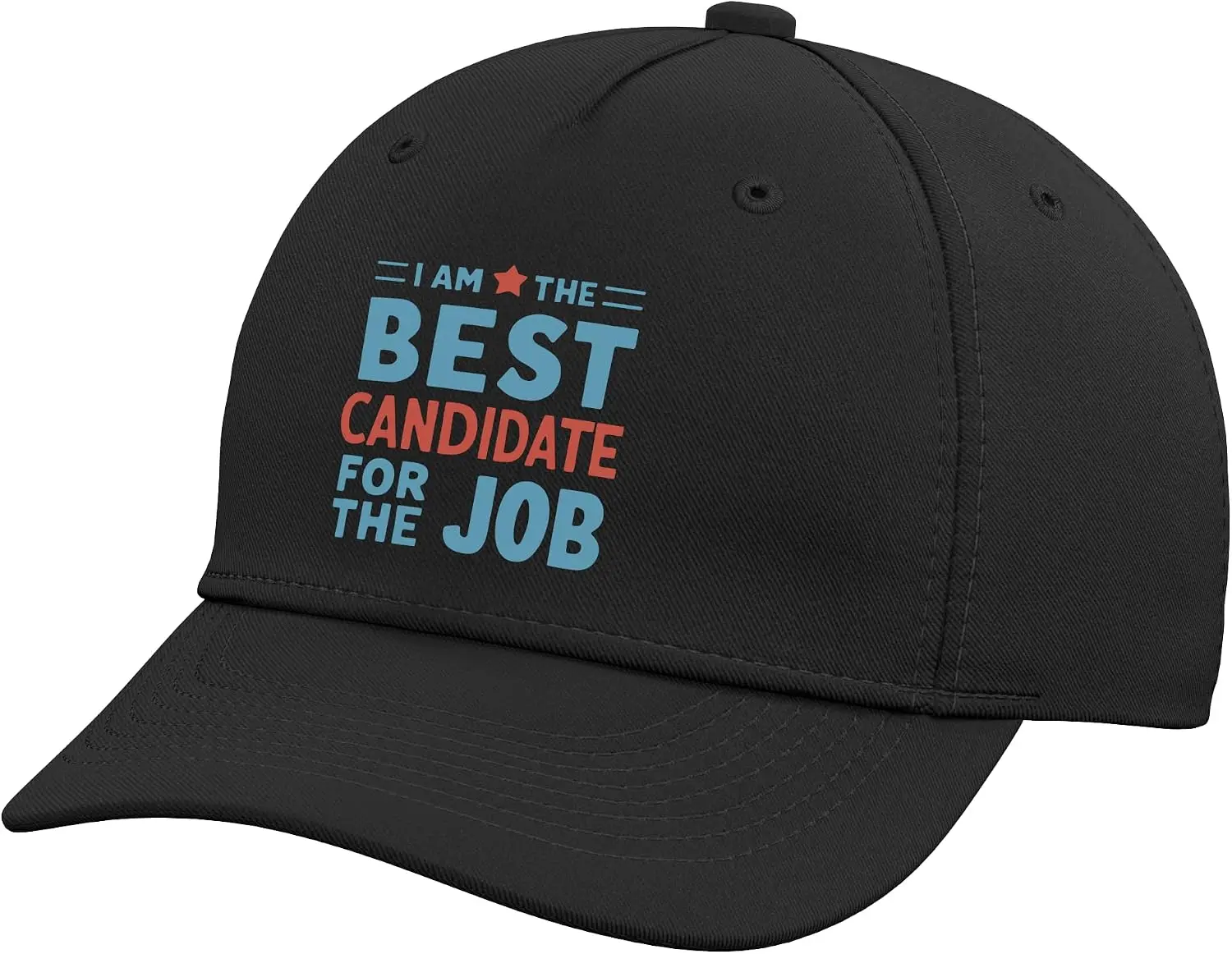 Job Interview Work Employment Applicant Career HR Adjustable Baseball Hat Men's and Women's Universal Golf Cap  Printing