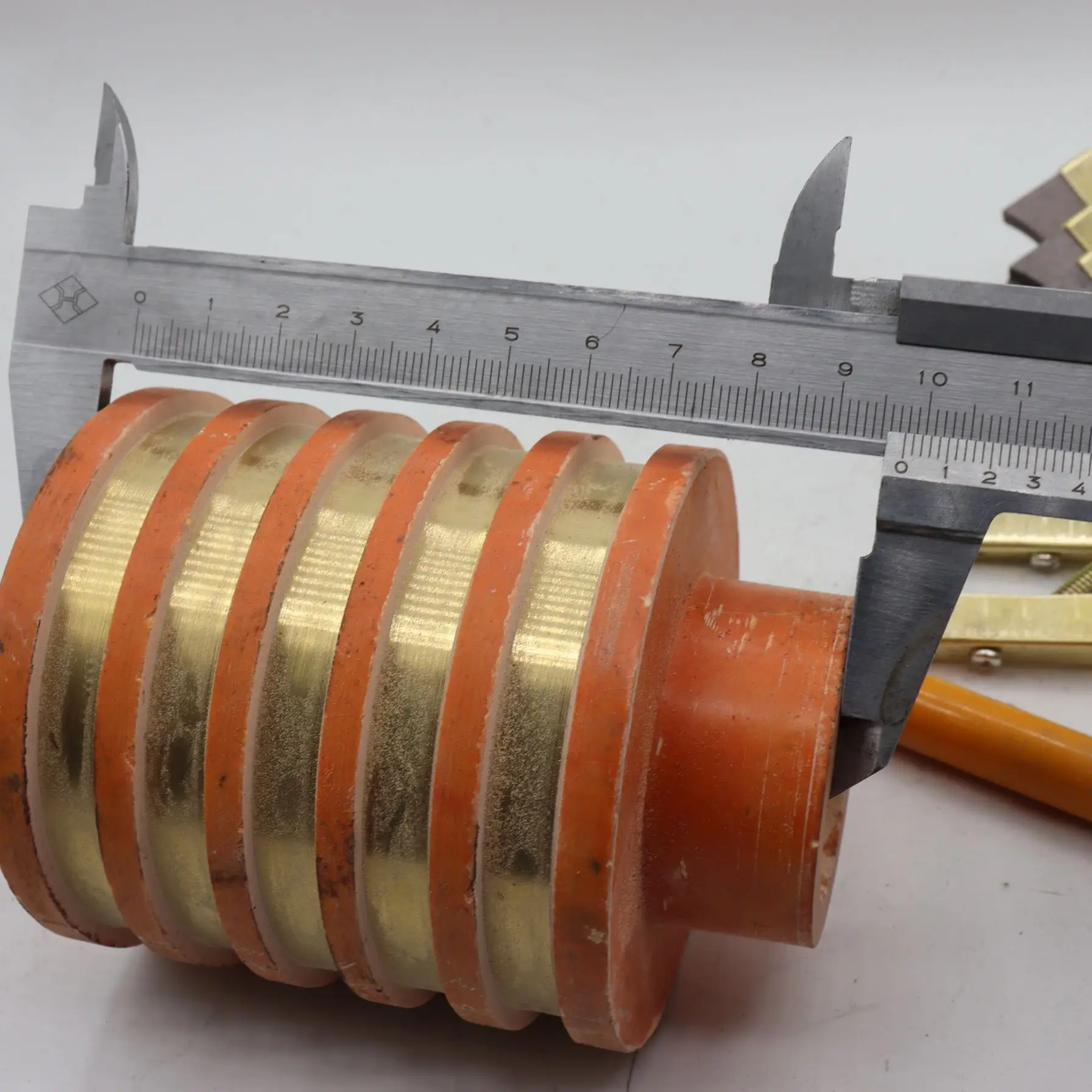 5-way Collector Ring Copper Ring Slip Ring Inner Diameter 25 Outer Diameter 77 High 98
