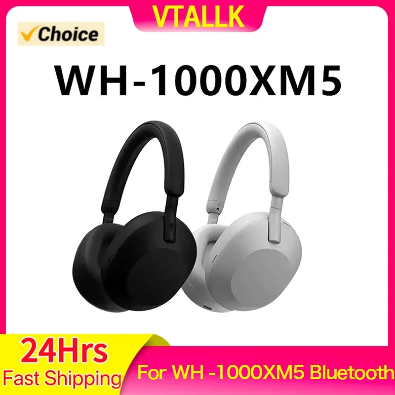 2025 nuevo WH-1000XM5 parte superior de la línea auriculares Bluetooth inalámbricos con diseño montado en la cabeza, versión superior de línea