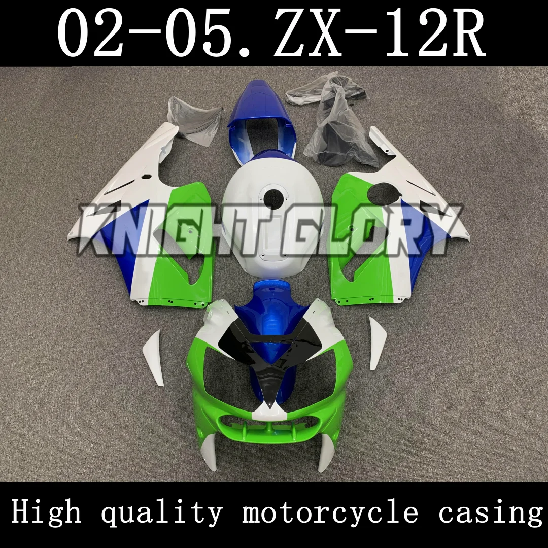 

Motorcycle complete set parts, suitable for ZX-12R, 2002 2003 2004 2005 models. Body cover kit injection molding