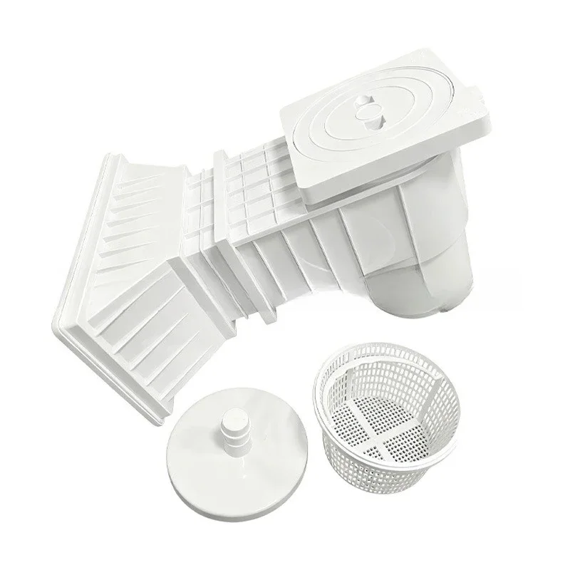 Swimming pool drainage accessories, pool skimmer, floating debris collector, debris filter