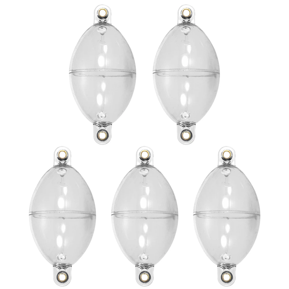 5 قطعة حقن المياه فقاعة تعويم جوفاء الكرة الصيد العائمة العوامة بوبر لملحقات عشاق الصيد في الهواء الطلق #2