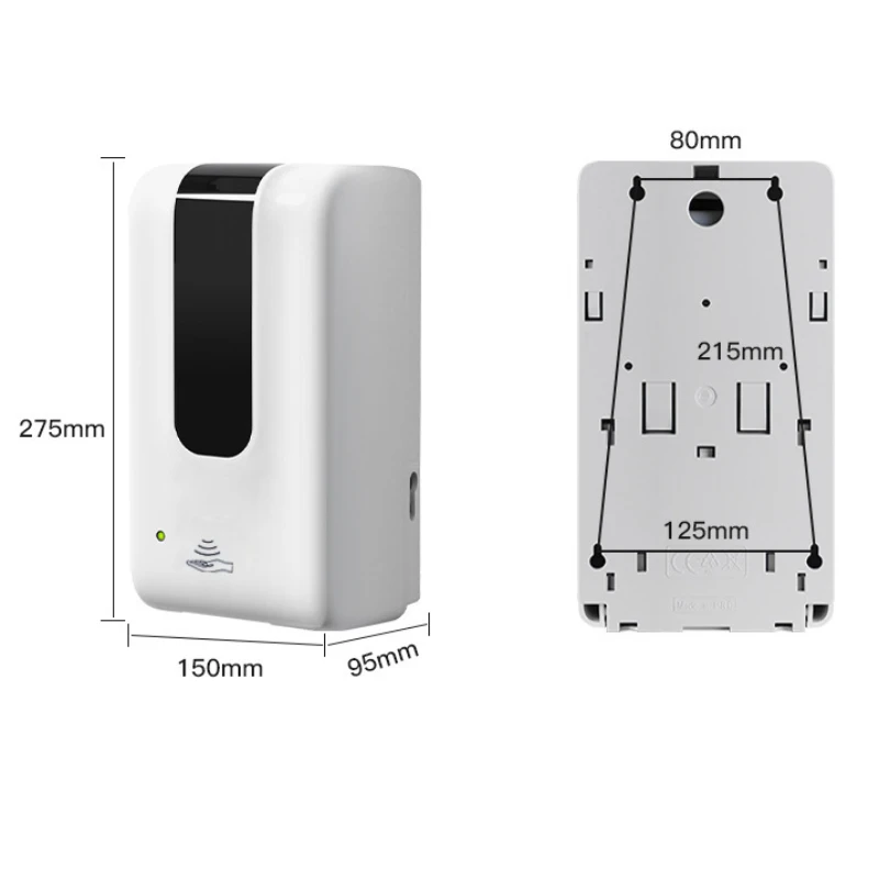 自動スタンディングソープディスペンサー,病院用携帯電話ホルダー,タッチフリーハンドサニタイザー,キッチンとバスルーム用のクリーナー