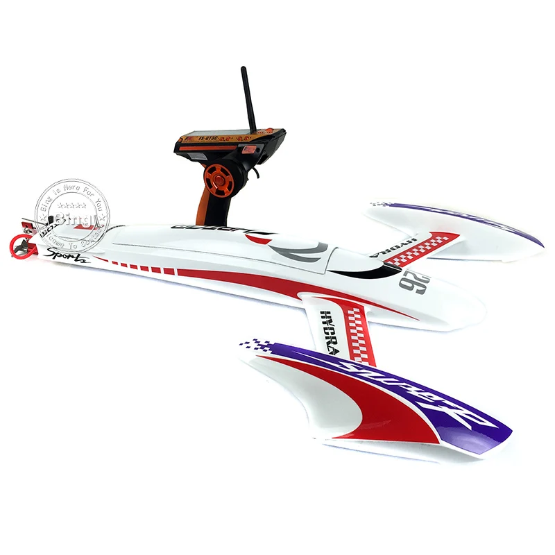 

H660 100KM/H Yellow White Kevlar Electric Racing Speedboat RTR RC Boat W/ Motor Servo ESC Battery THZH0043-SMT7