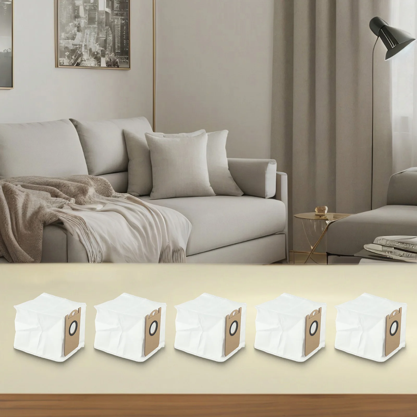 

For Mop Cleaner For Robot Vacuum Vacuum Cleaner Bags Replacement Dust Bags Home Cleaning Vacuum Maintenance Easy Installation