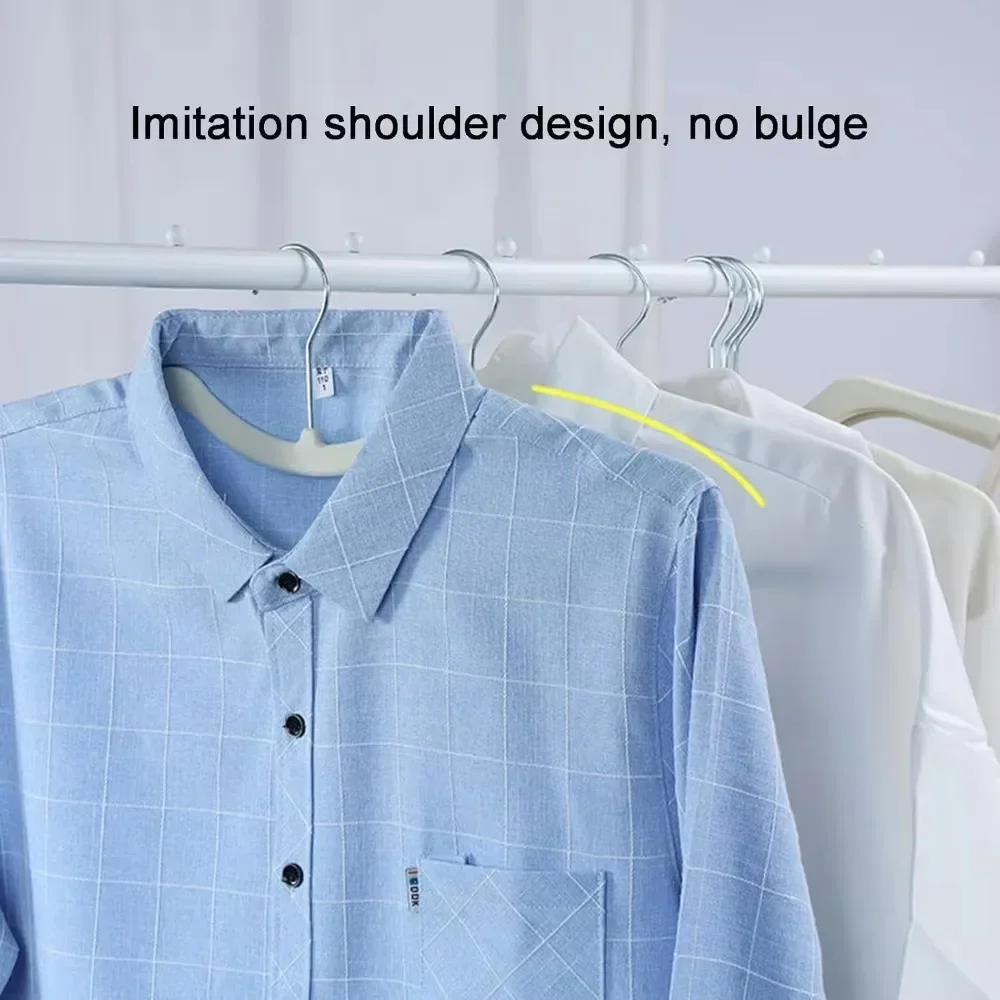 Velvet Hangers 10Pack, Ultra Slim & Short Neck Hanger, 360 Swivel Hook, Space Saving Durable Non-Slip Felt Hangers