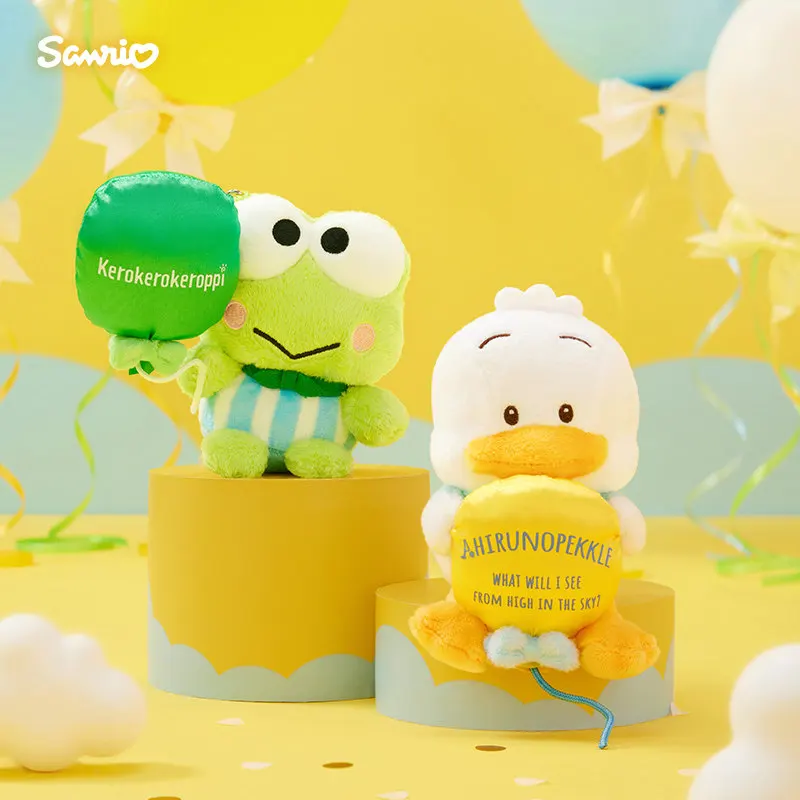 

Оригинальная плюшевая подвеска-кукла Keroppi из серии Dream Series Pekkle Doll, милая игрушка-брелок для рюкзака, подарок-сувенир на день рождения для пар и друзей