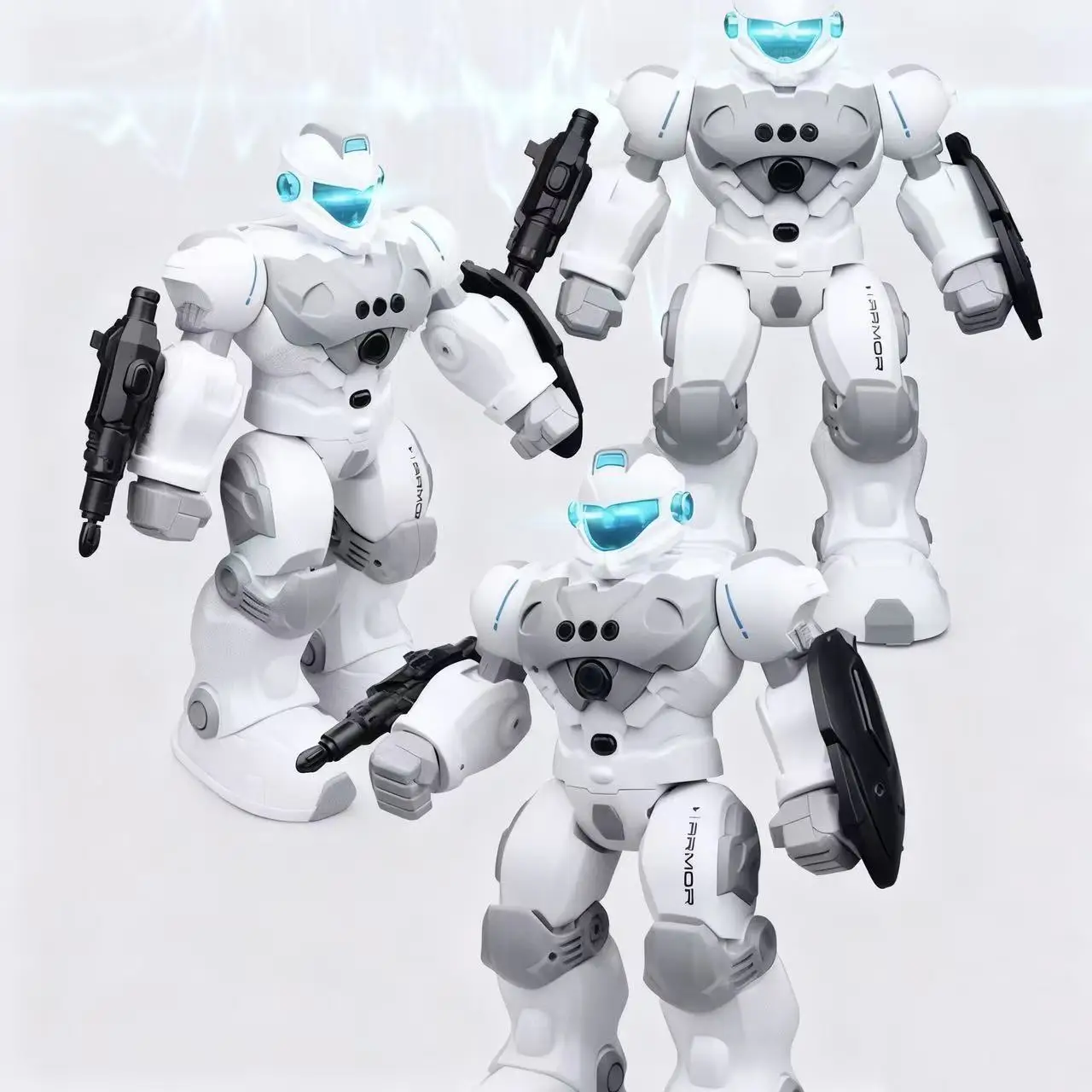 Programación de detección de gestos, Robot eléctrico inteligente con Control remoto, interruptor deslizante para caminar, bala de fuego, demostración automática, juguete de Robot RC para cantar y bailar