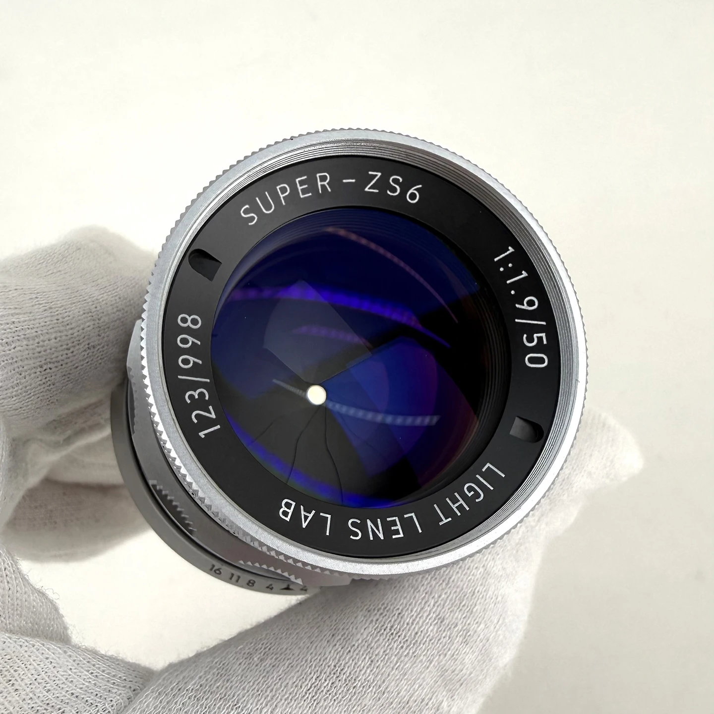 Light Lens Lab 50mm F1.9 Rigid-ZS6 Dallmeyer Lens Manual Focus Lens Full Frame Aluminum for Leica M M6 M7 M9 M10P M11 M240