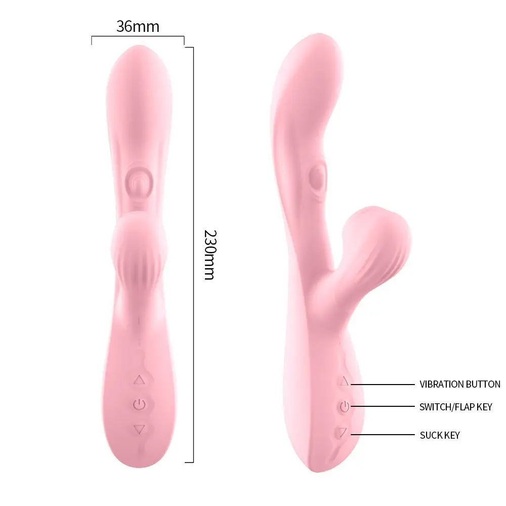 Female G Spot Sucking Tongue Vibrator 10 Speeds Powerful Dildo Stimulator Silicone Vagina Masturbation Female Sex Toy For Women