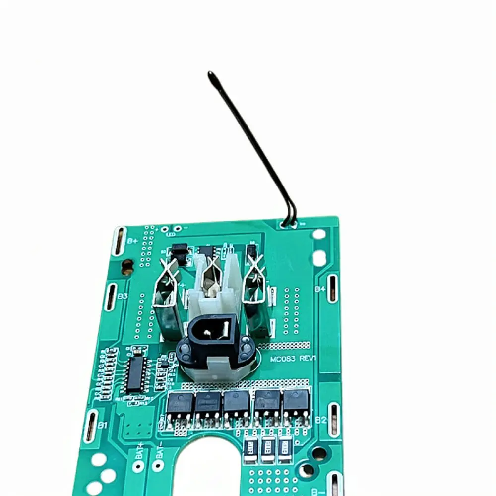 Robust 21V 25A 5MOS BMS Board Lithium Battery Protection Module With Thermal Sensor For Angle Grinder Battery Repair