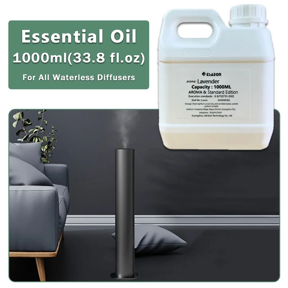 ESAEON Essential Oil, For All Waterless Aromatherapy Machines,Hotel Aroma Diffuser Oil, Lavender Kempinski - 1000ML (33.8 fl.oz)