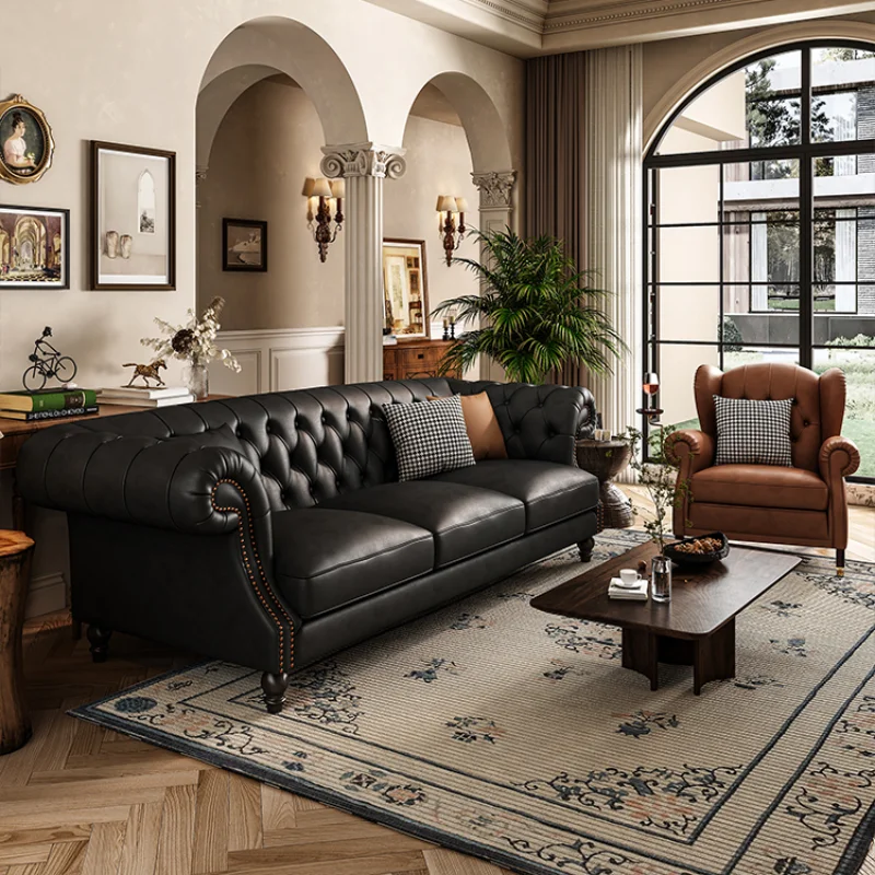 New Arrival Black Living Room Sofas Unique Fancy Modern Designer Loveseat Sofa Luxury Lounge Sofy Do Salonu Apartment Furniture