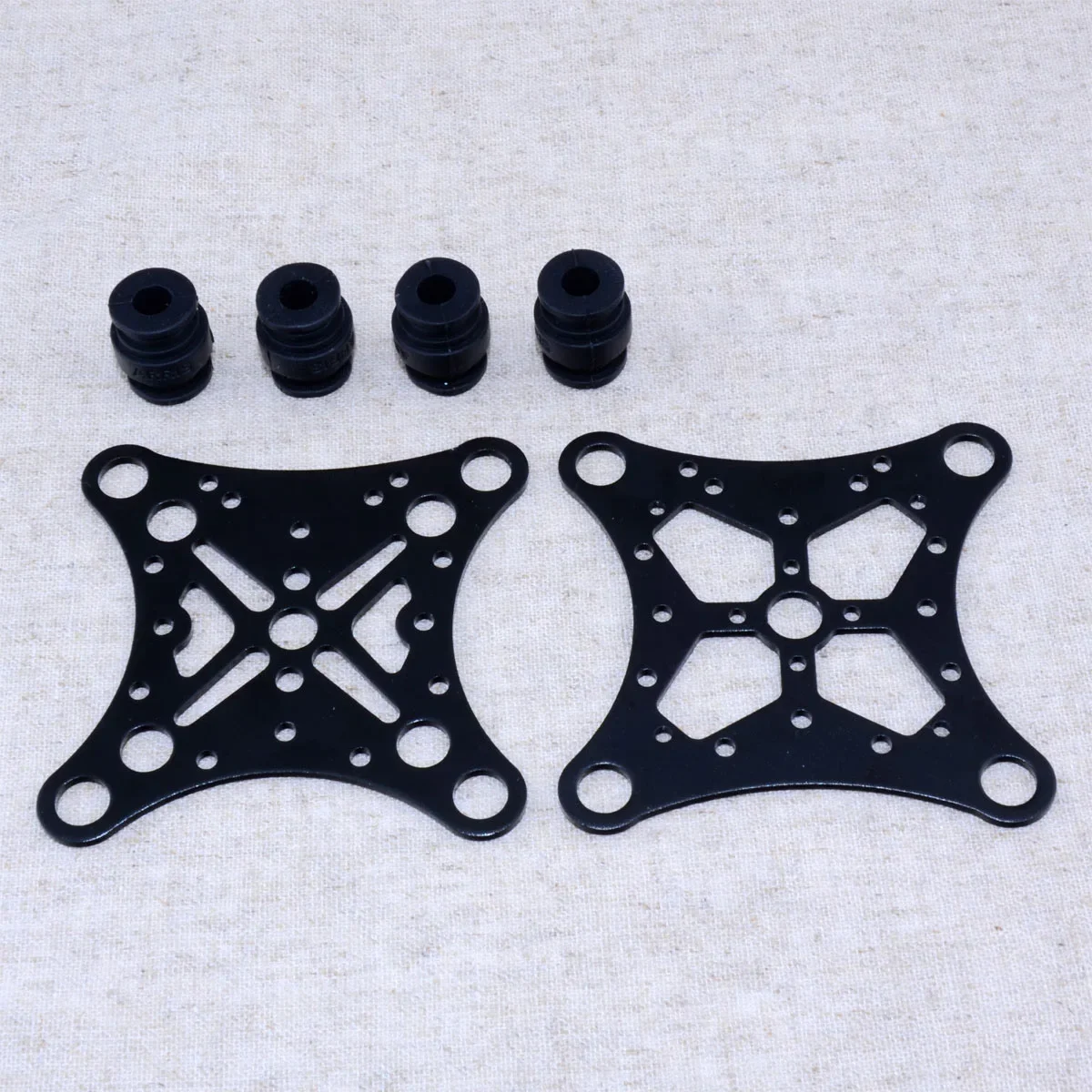 FPV Legering Metaal Anti Trillingen Plaat & Rubberen Ballen voor Phantom 1 2 3 Gimbal Mount Quadcopter Voor Gopro Hero 2 3 PTZ