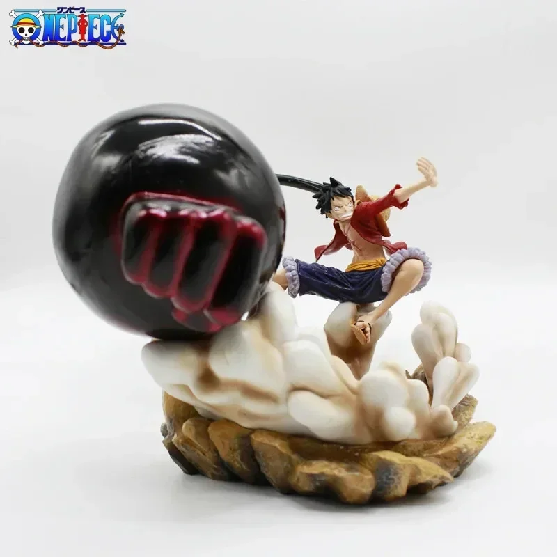 Action Figure Pvc Anime 17 cm One Piece Monkey D Ruffy Gear 3 Gk Sammlung Dekoration Modell Spielzeug Statue Figuren Weihnachten geschenk