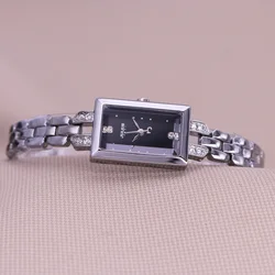 Julius Women's Watch Japan Quartz Hours Fine Fashion Chain Elegant Bracelet Clock Rectangle Girl's Gift No Box