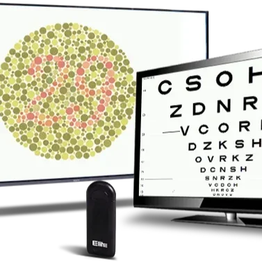 Digital Visual Acuity Chart System an Optics Instrument for Eye Care and Diagnostics For Sale