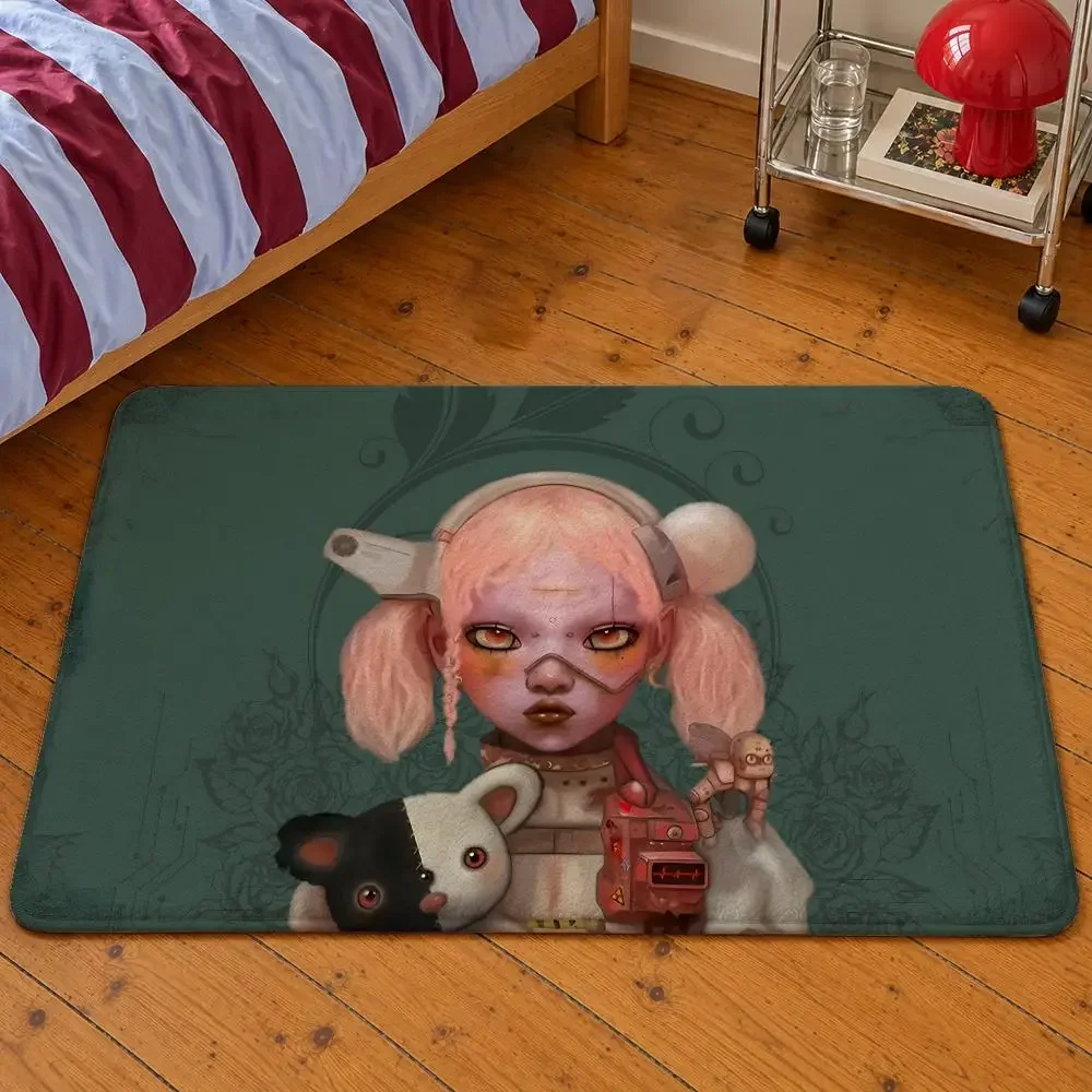Band Bring Me The Horizon Sempiternal Floor Mat Soft Flannel Entrance Doormat Non-Slip Washable Rug For Bedroom Home Decor