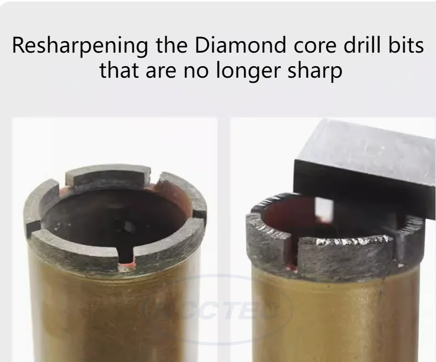 8'' HRC22 Sharpener for Resharpening the Diamond Core Drill Bits are No Longer Sharp Cutting Drilling 200mm Sharpen the Segments