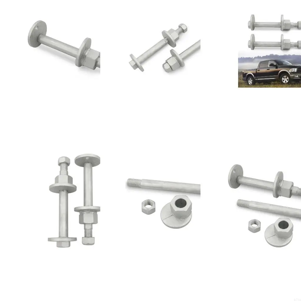 13817 Control Arm Alignment Bolt 2Pc Suspension Hardware Set for 2500 3500 D7YA
