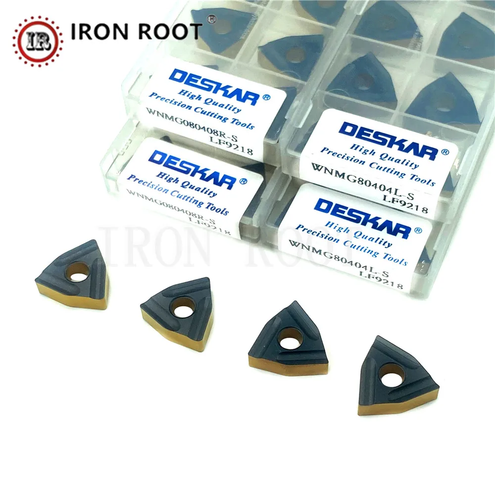 

DESKAR WNMG431,WNMG080408,060408,080404,080408,LF9218 Lathe Carbide Insert CNC Turning Tool Turning Insert For MWLNR/L
