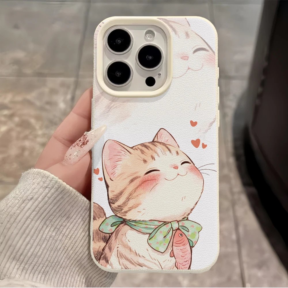 Oranje Kat Vis Hart Telefoonho - Phone Cases Orange recensie en prijs