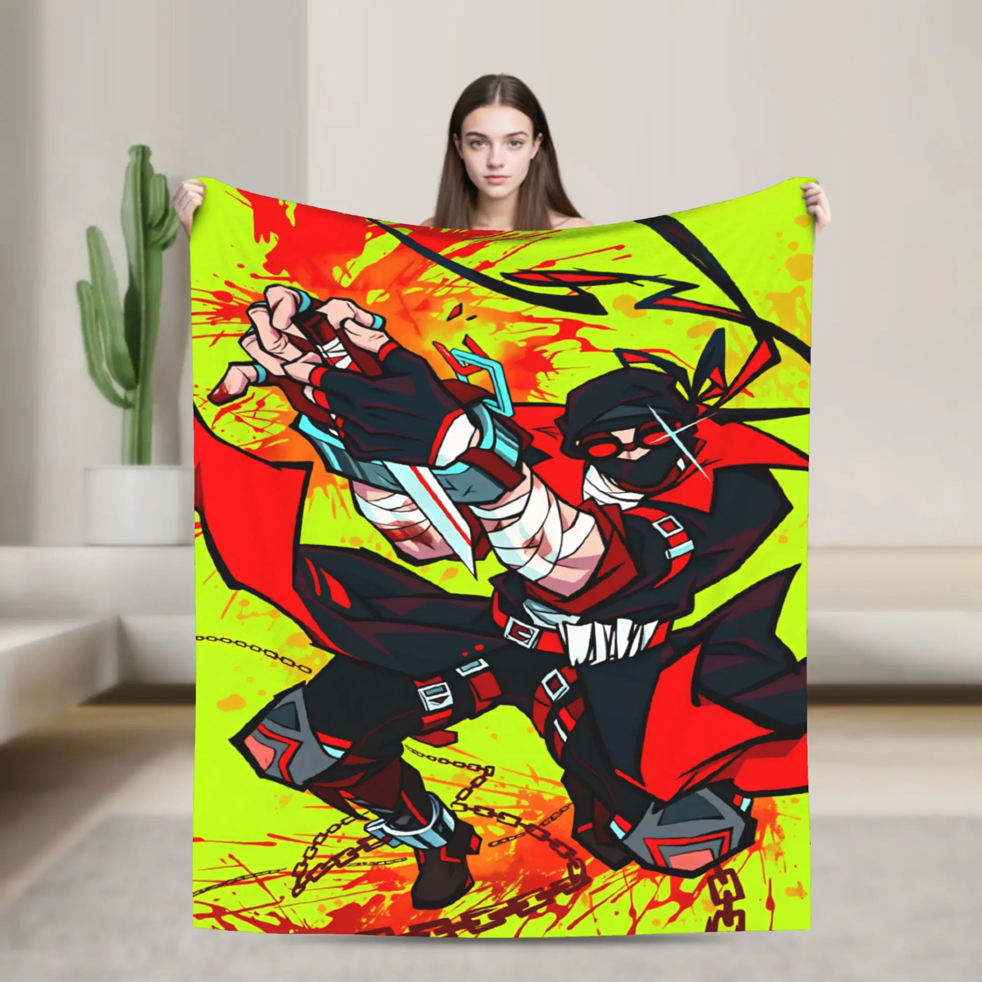 MADNESS COMBAT Blanket Quality Warm Soft  Bedding Throws Spring Travel Office Bedroom Funny Bedspread