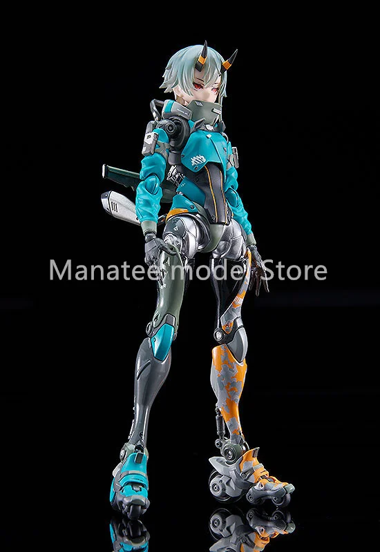 Max Factory Original SHOJO-HATSUDOKI MOTORED CYBORG RUNNER SSX_155 DOWNTOWN TREK  PVC Action Figure Model Toys Doll Gift