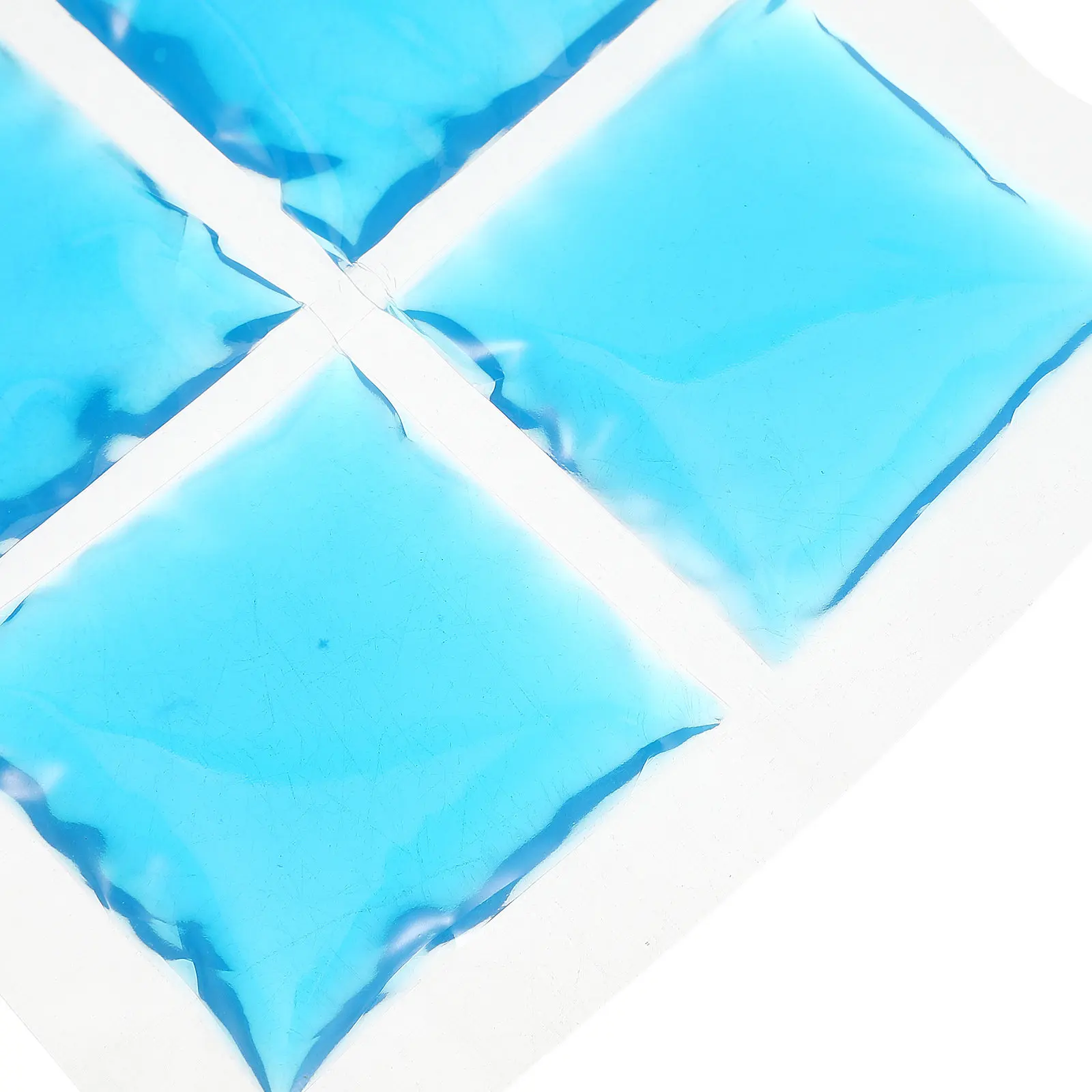 Reusable Gel Ice Pads 12 Grid Flexible Freezer Block Cooling Pack Insulated Ice Sheets for Lunch Bags Coolers Food view 4