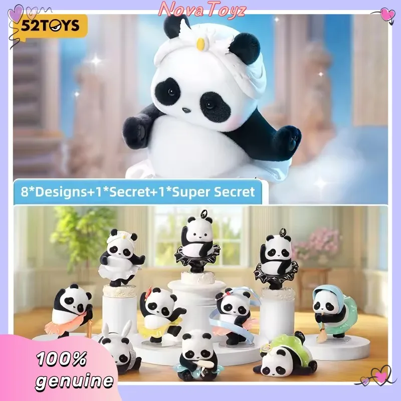 

Original Panda Roll Ballet Performance Series Blind Box Mystery Box Random Collectible Toy Desktop Decoration Krasnor Gift