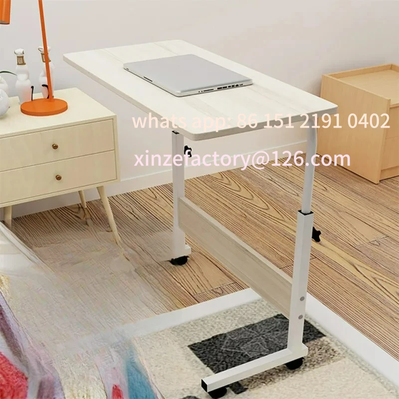 

Customizable Portable Movable Bedside Table Adjustable Lift Nightstand Lazy Desk for Bedroom Home Bedside Storage Organizer Conv