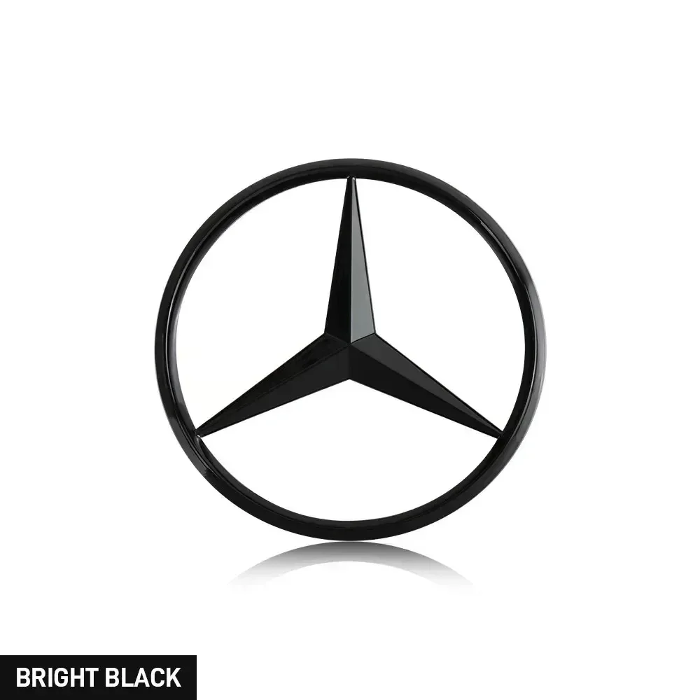 70mm ABS Car Front Engine Logo Stickers Hood Emblem Badge Decal Accessories For Mercedes Benz AMG W220 W221 W117 W166 W176 W177