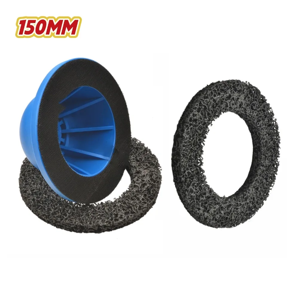 

150 мм щетка для ступицы колеса, шлифовальные инструменты, шлифовальная машина для ступицы колеса, шлифовальный ротор для очистки от ржавчины, обод для аккумуляторной пневматической дрели