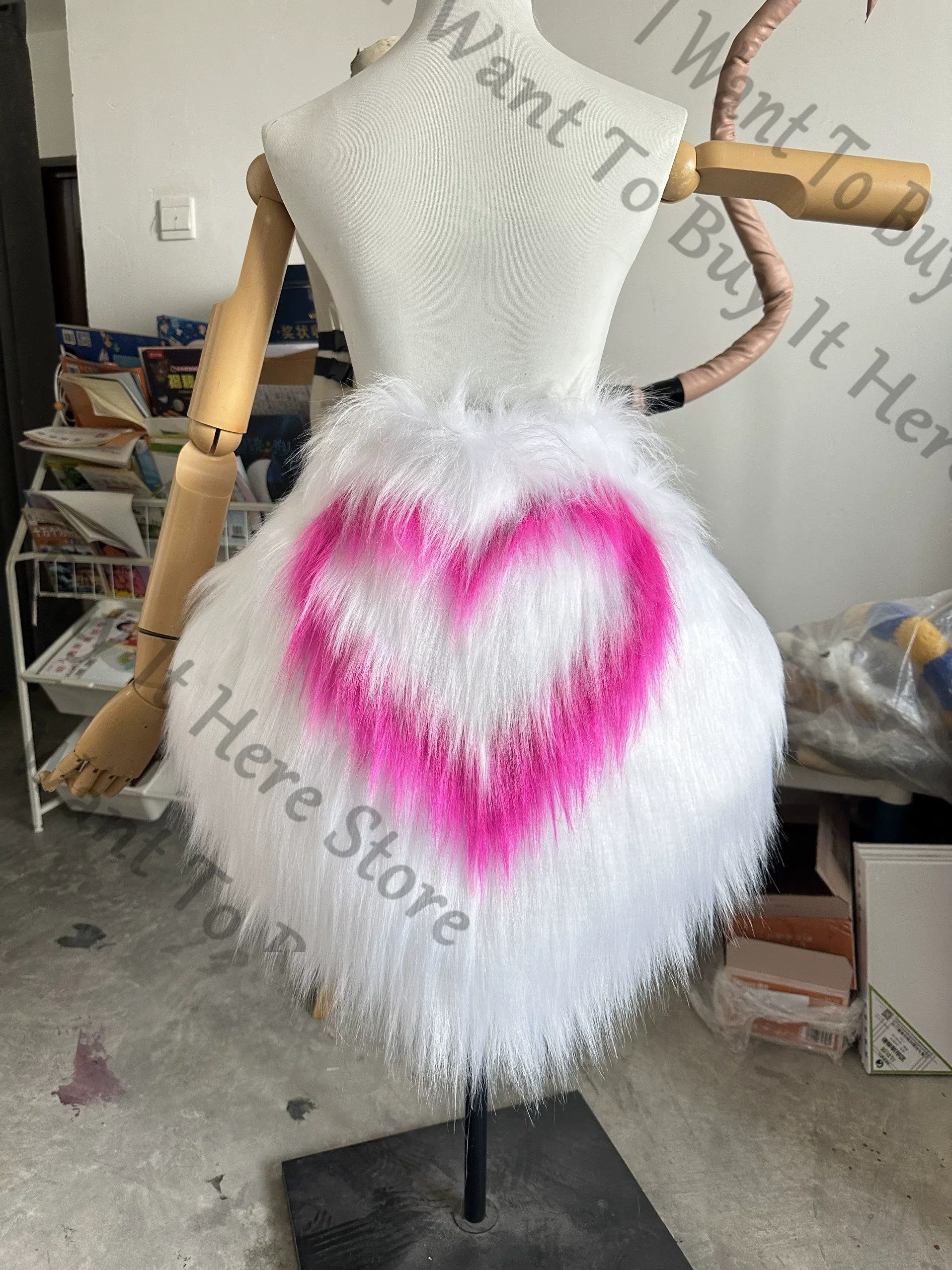 

Anime Hazbin Hotel Angel Dust Addiction Cosplay Cartoon Handmade Fluffy Printing Skirt Petticoat Underdress Prop Costume Gift