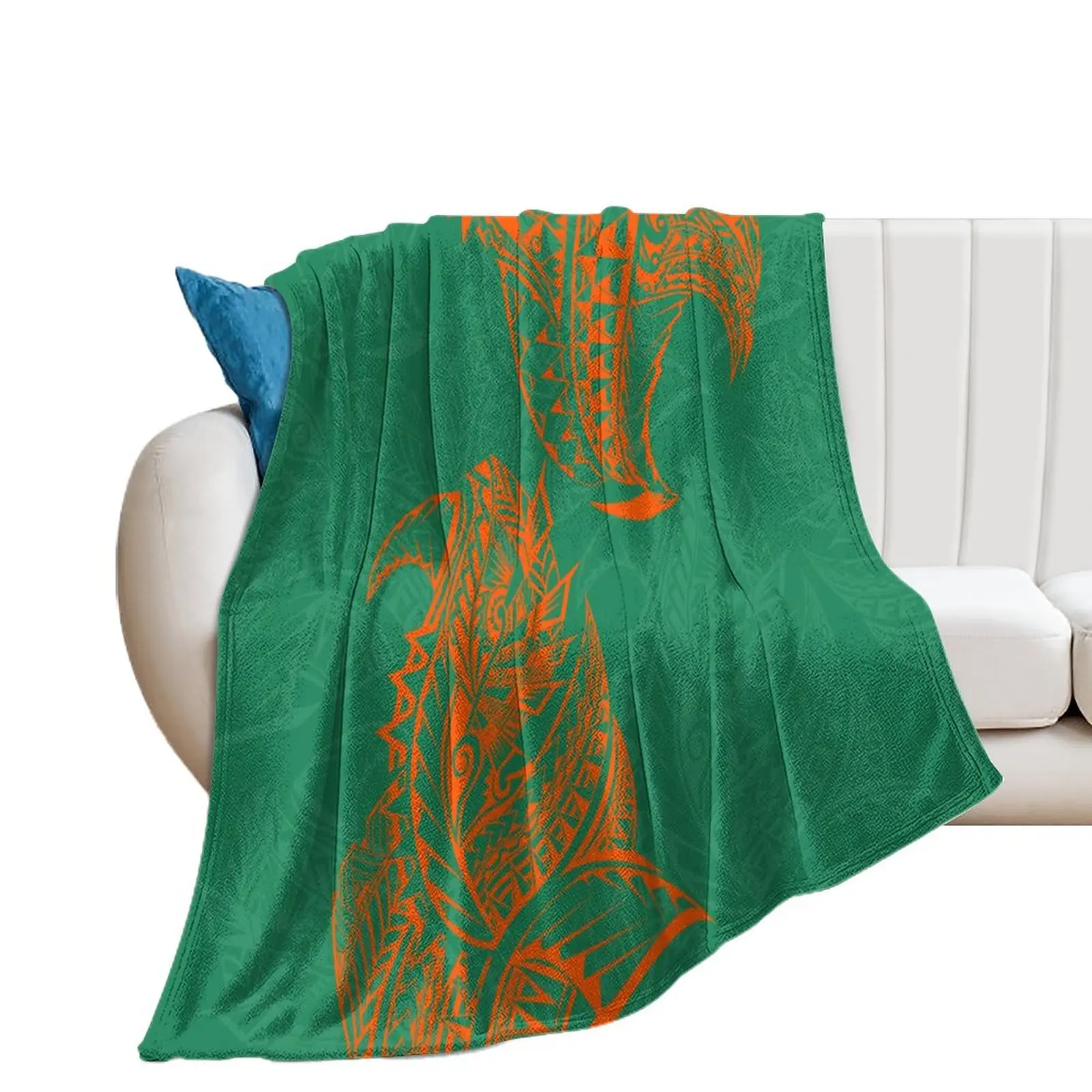 

Polynesian Blanket Camping Portable Blanket All-Season Holiday Decor Blanket Winter Casual Sofa Blanket Sofa Bed