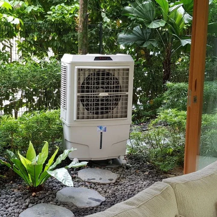 Охлаждающий вентилятор, испарительная солнечная энергия, портативный воздухоохладитель для пустыни и воды