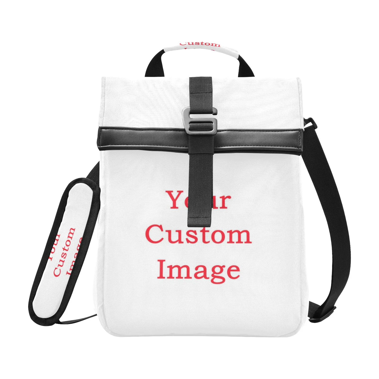 

Custom Portable Shoulder Thermal Insulated Lunch Bag Handbag Outdoor Picnic Cooler Bag Durable Bento Pouch Food Meal Container