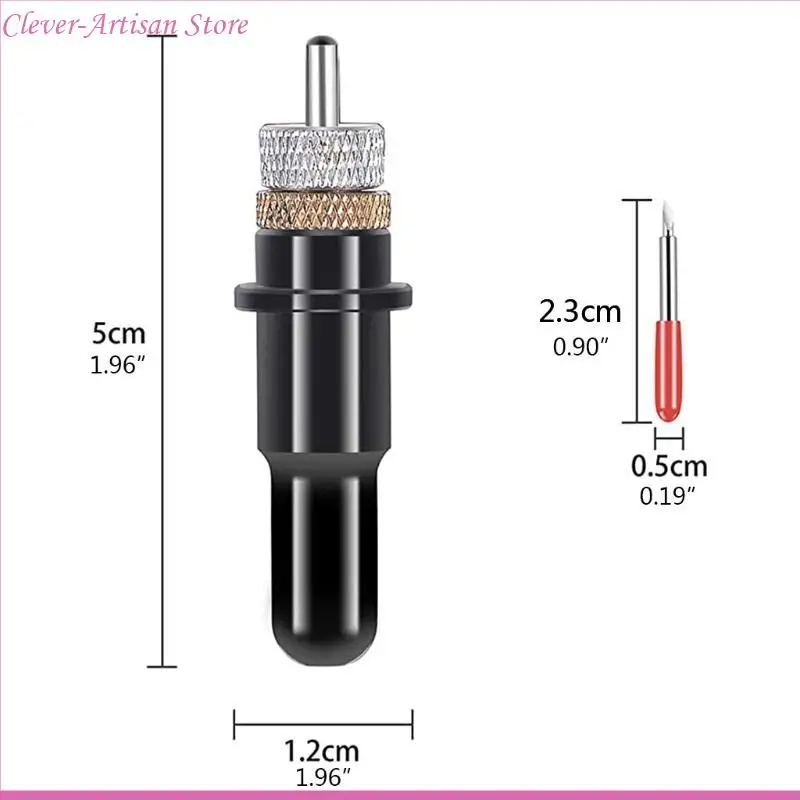 E06B portable 30/45/60 degrés tungstène en acier des lames compatibles pour le traceur coupe W / Roland avec lame bloc