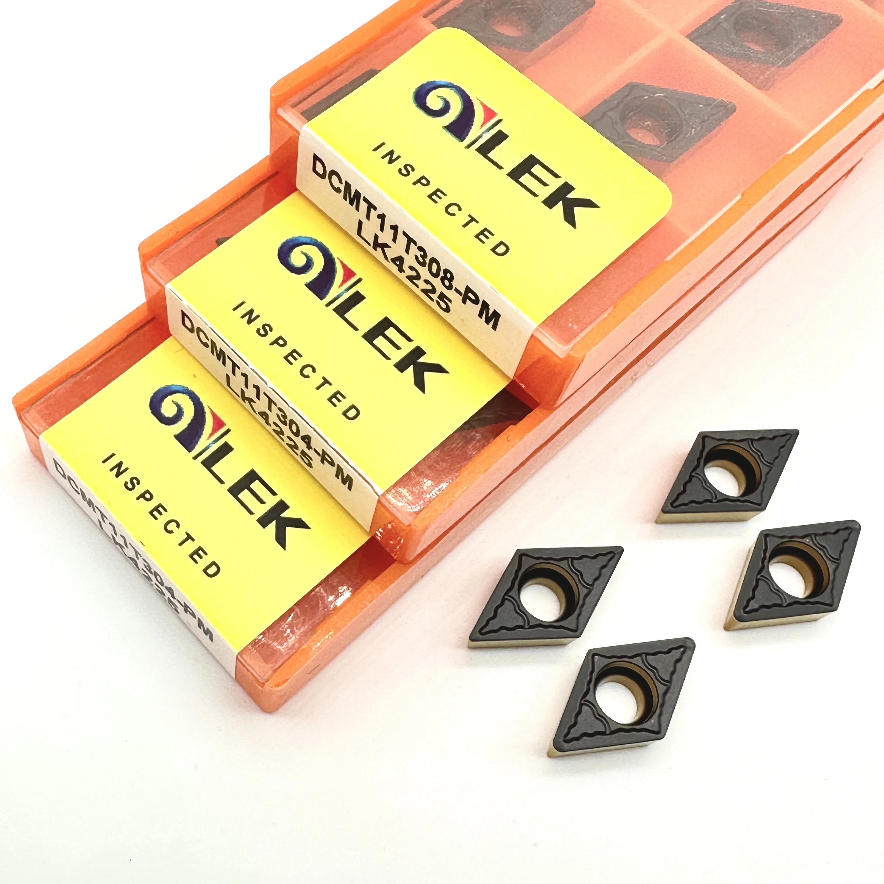 

DCMT11T304 DCMT11T308-PM4225 Carbide Insert Internal Turning Tool High Quality Turning Insert CNC Cutting Lathe Tool