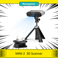 Revopoint MINI 2 3D Scanner Advanced Edition 0.02mm Precision, 2MP Resolution, Up to 16fps Scanning Speed, Blue Light, 120-250mm