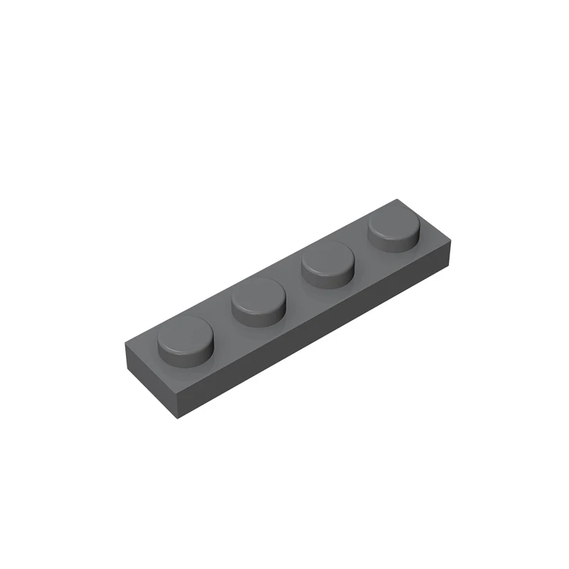 Gobricks 10PCS MOC Ziegel Teile Platte 3710 1x4 Kompatibel Baut Partikel Für Bausteine DIY Steine Pädagogisches spielzeug