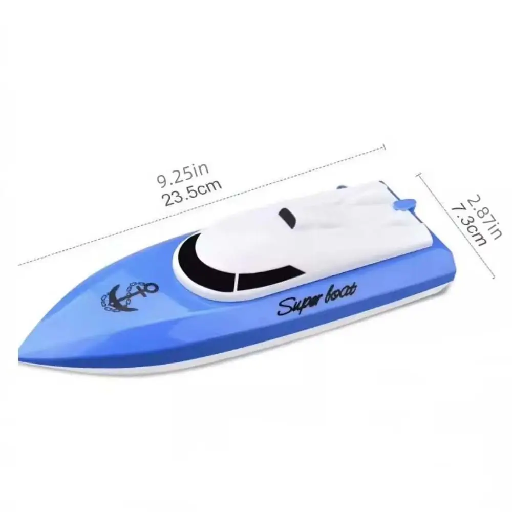 Double Propeller Remote Control Boat High Speed Water Racer RC Speedboat 2.4GHz Lake/Pool Boat Electric Toys Boys Girls