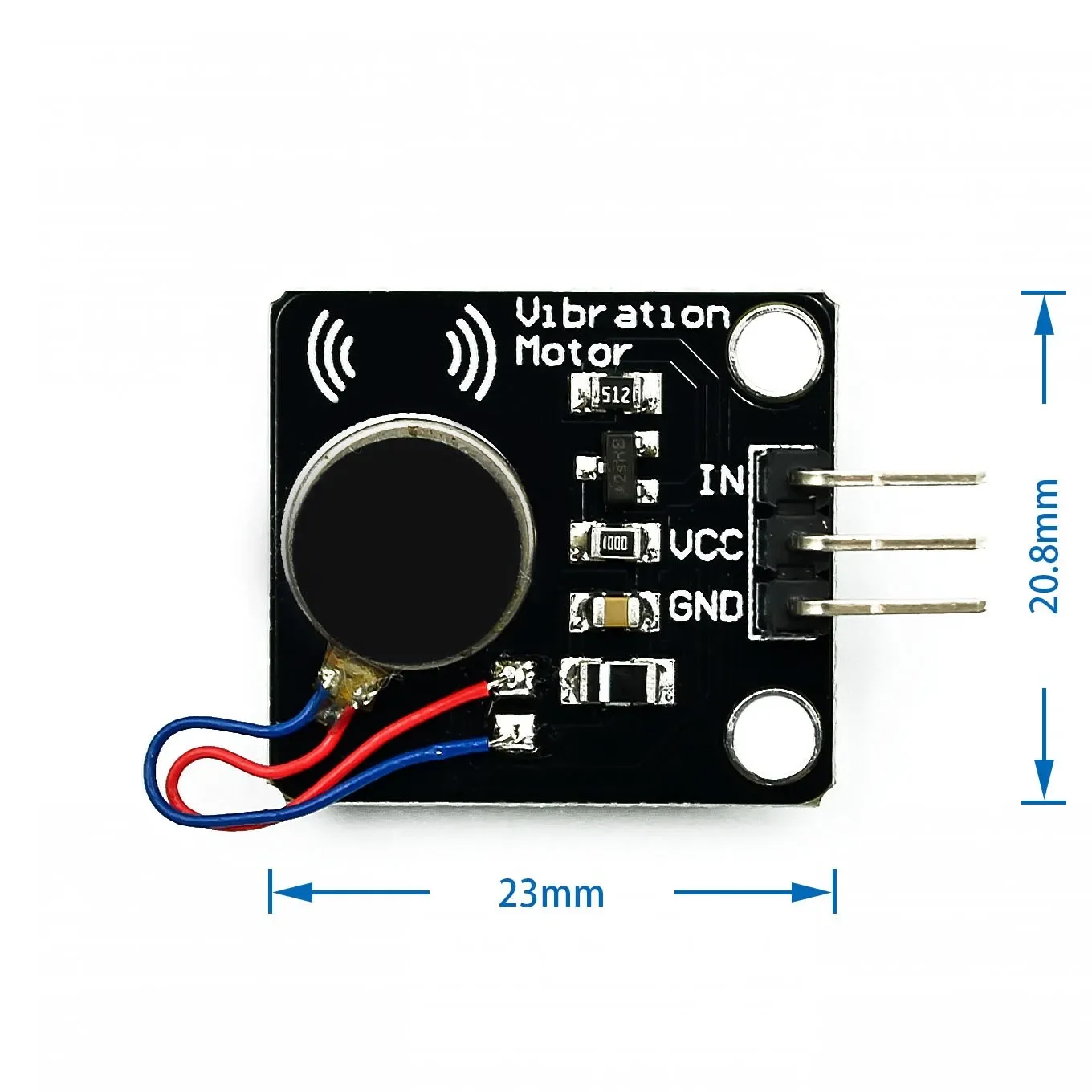 PWM Vibration motor switch toy motor sensor module DC motor mobile phone vibrator for Arduino MEGA2560 r3 DIY Kit