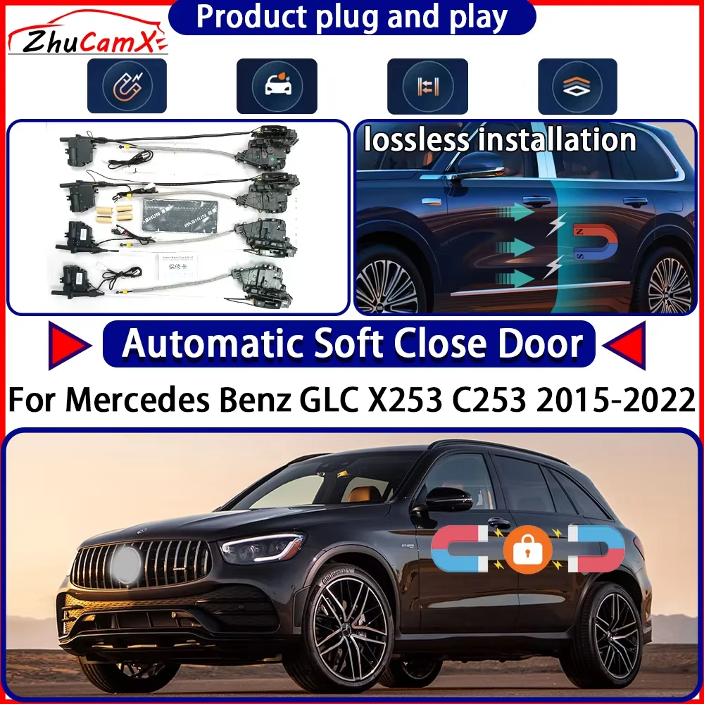 

OEM Door Lock Actuator for Mercedes Benz GLC X253 C253 2015-2022 Soft Close Door Kit Power Latch System Auto Pull Door Easy