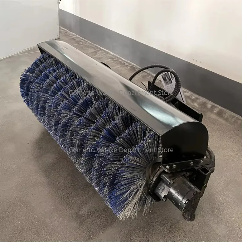 

Angled Sweeping Sweeper Mini Loader Attachment Skid Steer Broom