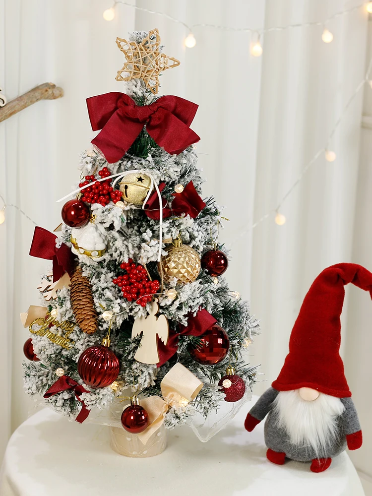 

Cisas Tree Decorative Snowfall Ring DIY Material Kit for Home Table Setting Decoration Small Desktop Cisas Tree