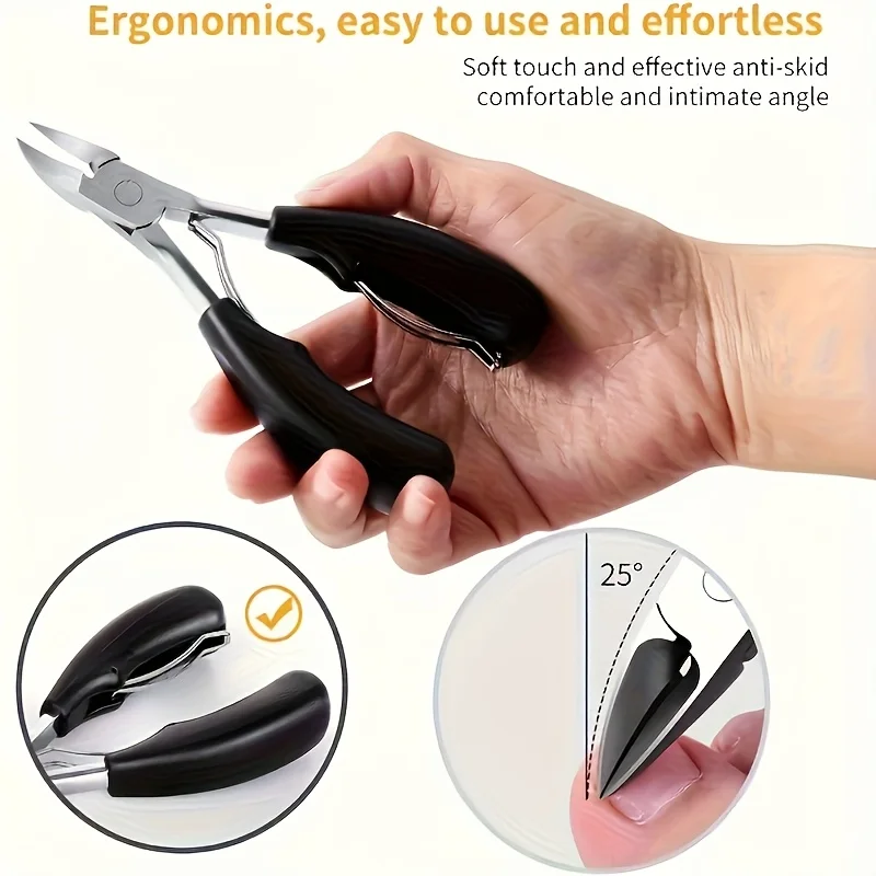 8pcs Heavy-Duty Professional Complete Pedicure And Manicure Set - Stainless Steel Nail Care Tools