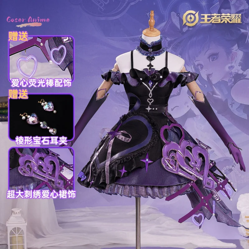 

Игра Honor of Kings Angela Косплей Костюм Униформа Хэллоуин Карнавал Вечеринка Рождественская игра Ролевая одежда Одежда